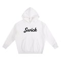 Swick Heavyweight Fleece Hoodie Black Logo