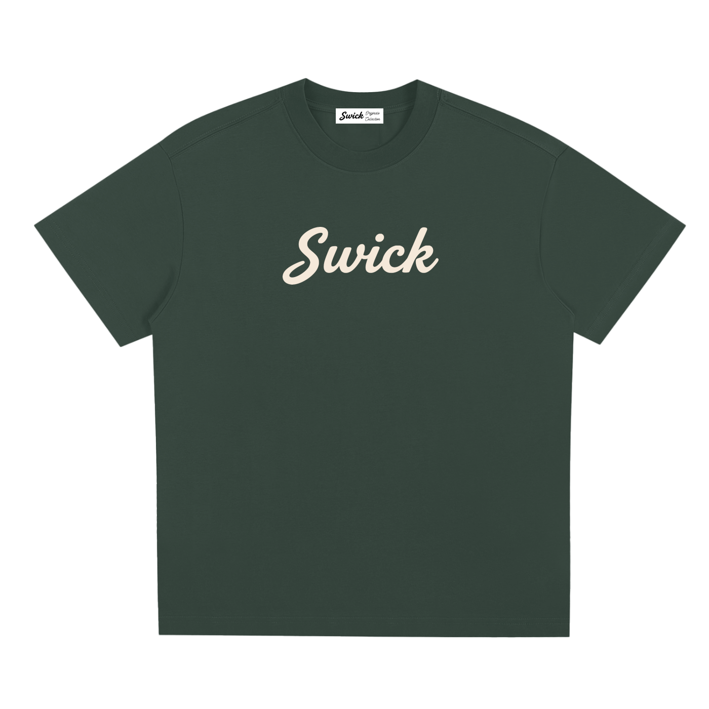 Sorona Quick-Dry Cooling Swick Tee Cream Logo
