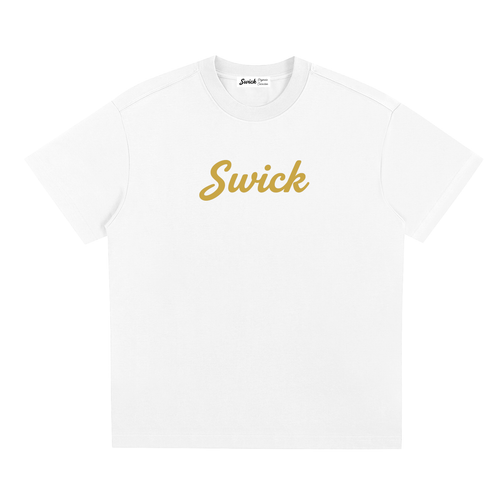 Sorona Quick-Dry Cooling Swick Tee Gold Logo