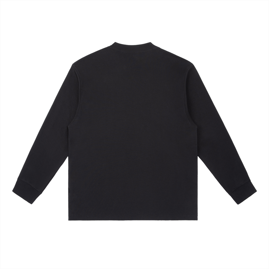 Swick Essential Long-Sleeve Tee White Logo