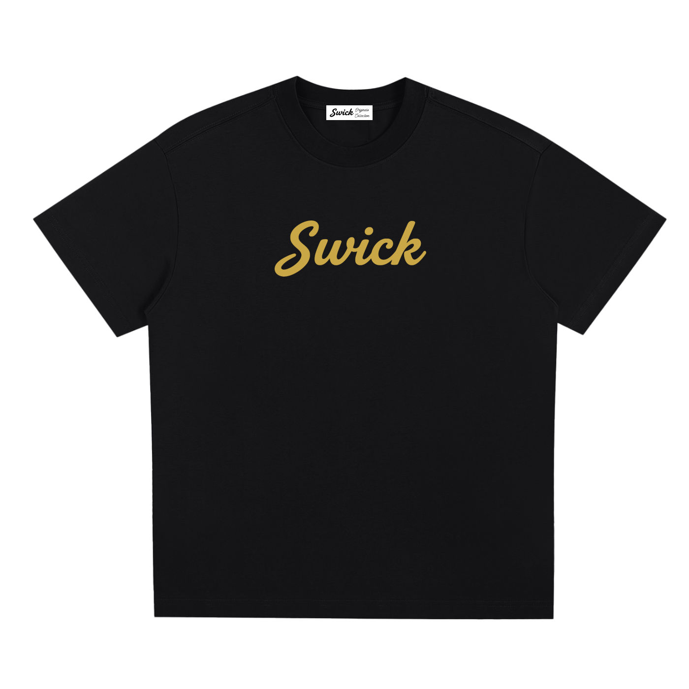 Sorona Quick-Dry Cooling Swick Tee Gold Logo