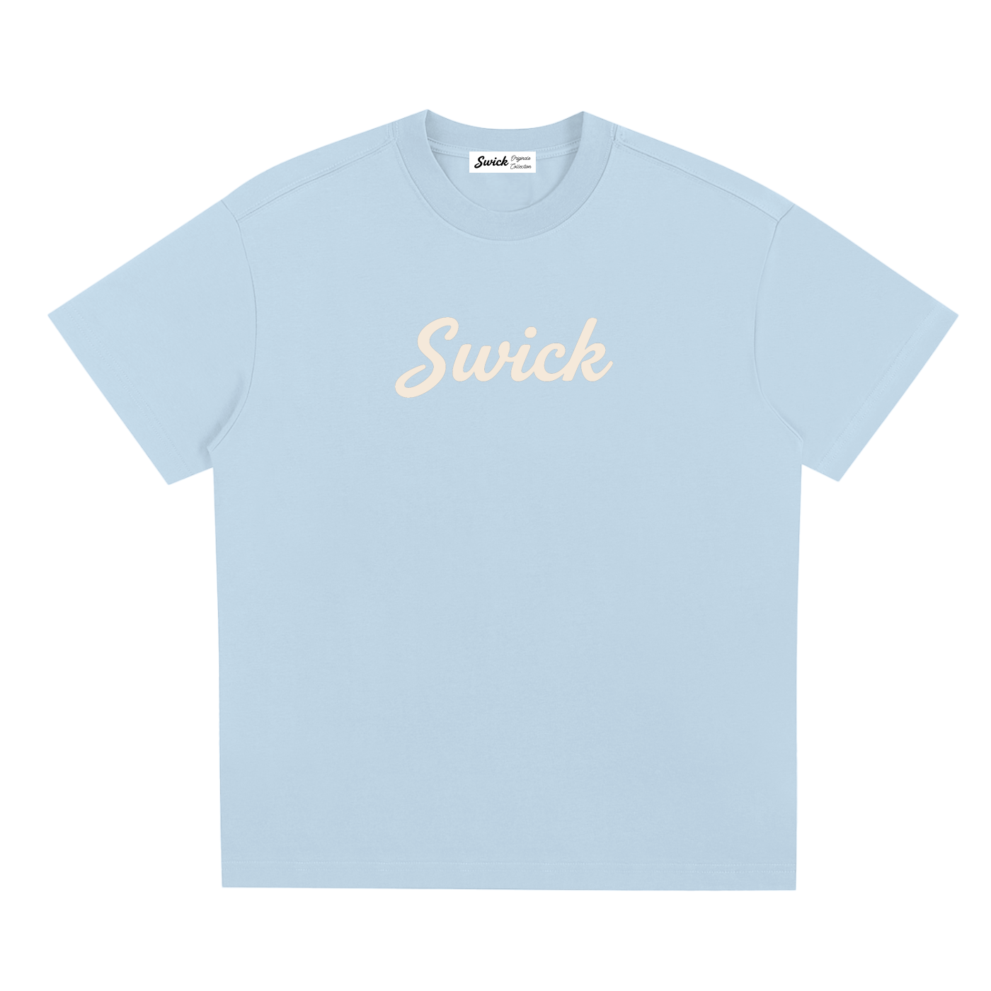 Sorona Quick-Dry Cooling Swick Tee Cream Logo