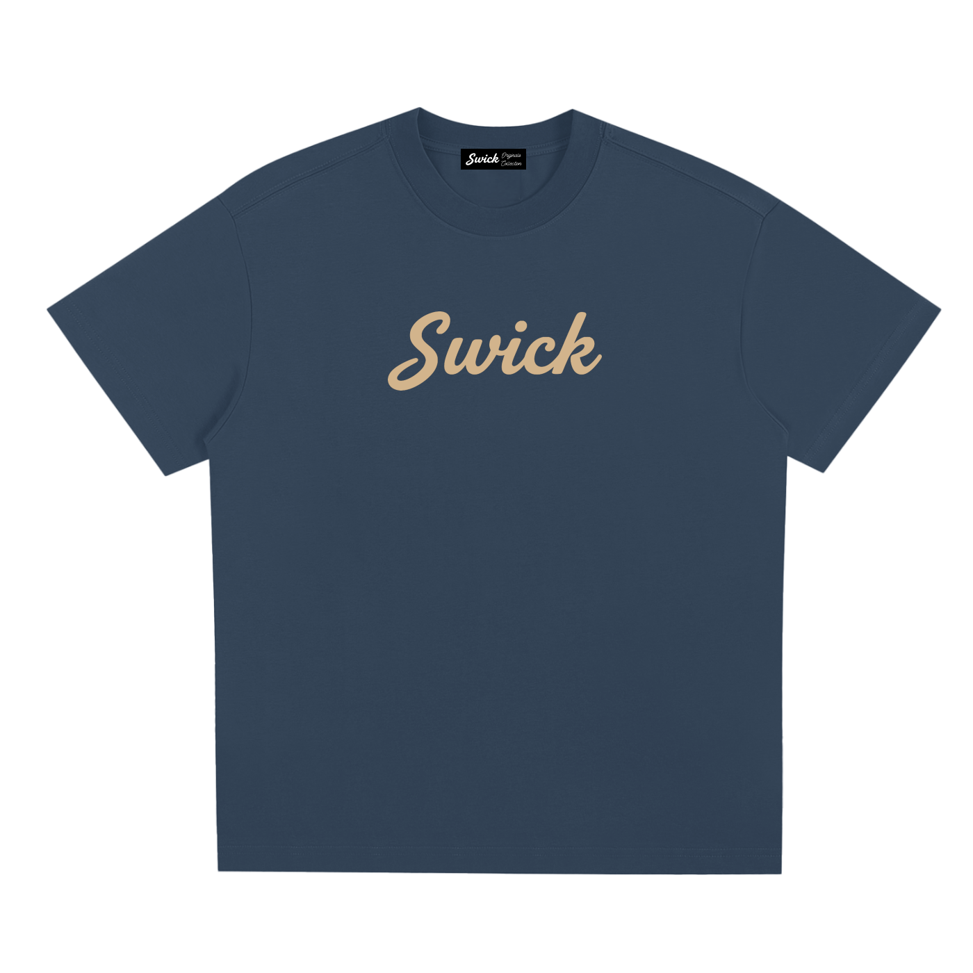 Sorona Quick-Dry Cooling Swick Tee Tan Logo
