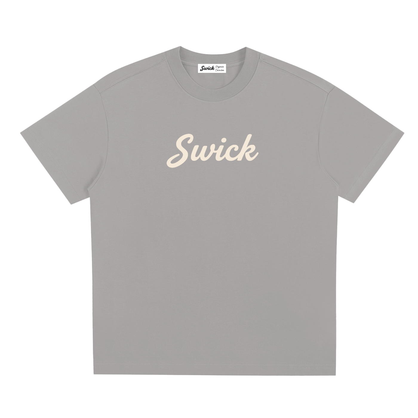 Sorona Quick-Dry Cooling Swick Tee Cream Logo