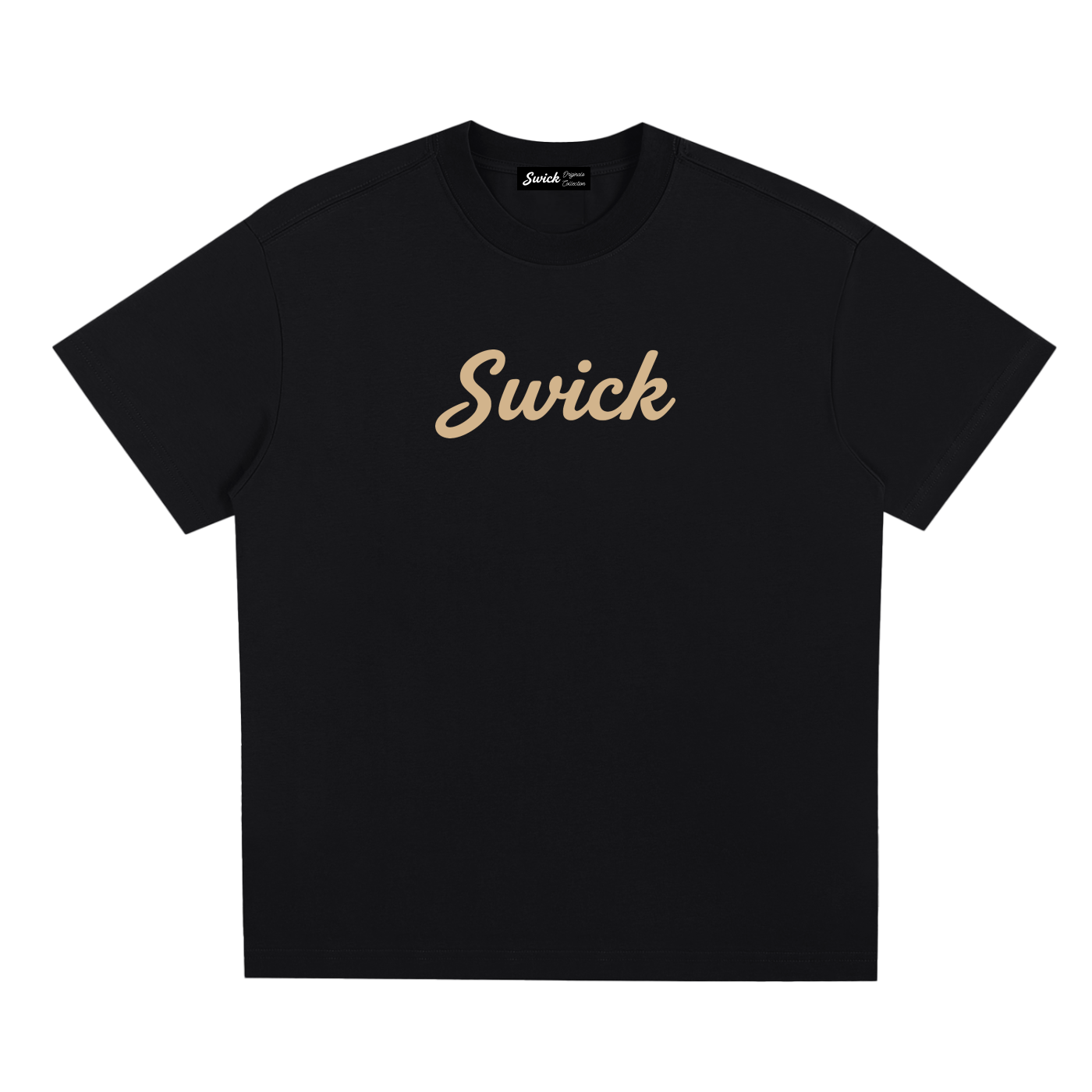 Sorona Quick-Dry Cooling Swick Tee Tan Logo