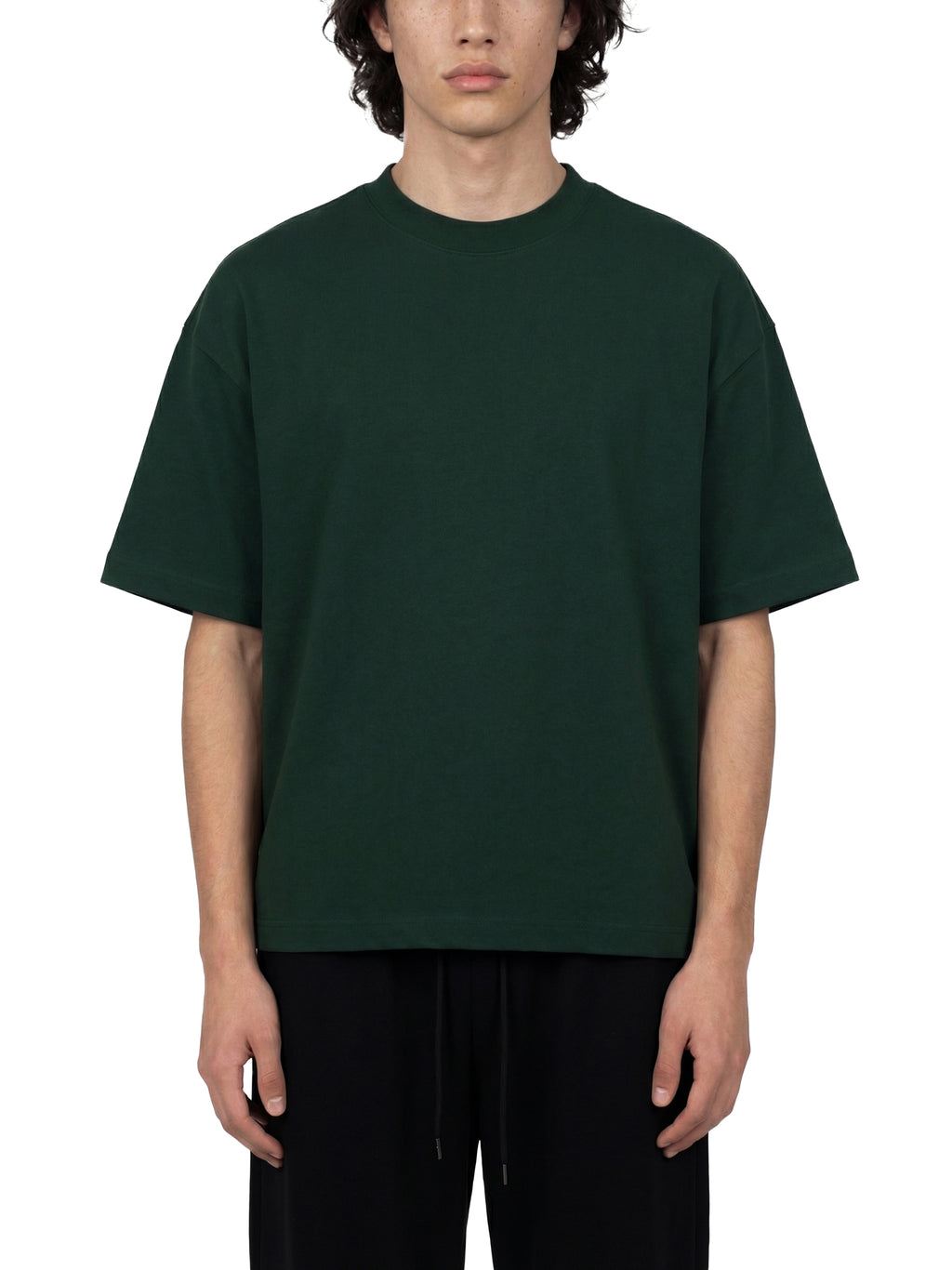 Swick Oversized Heavyweight Boxy T-Shirt Cream Logo