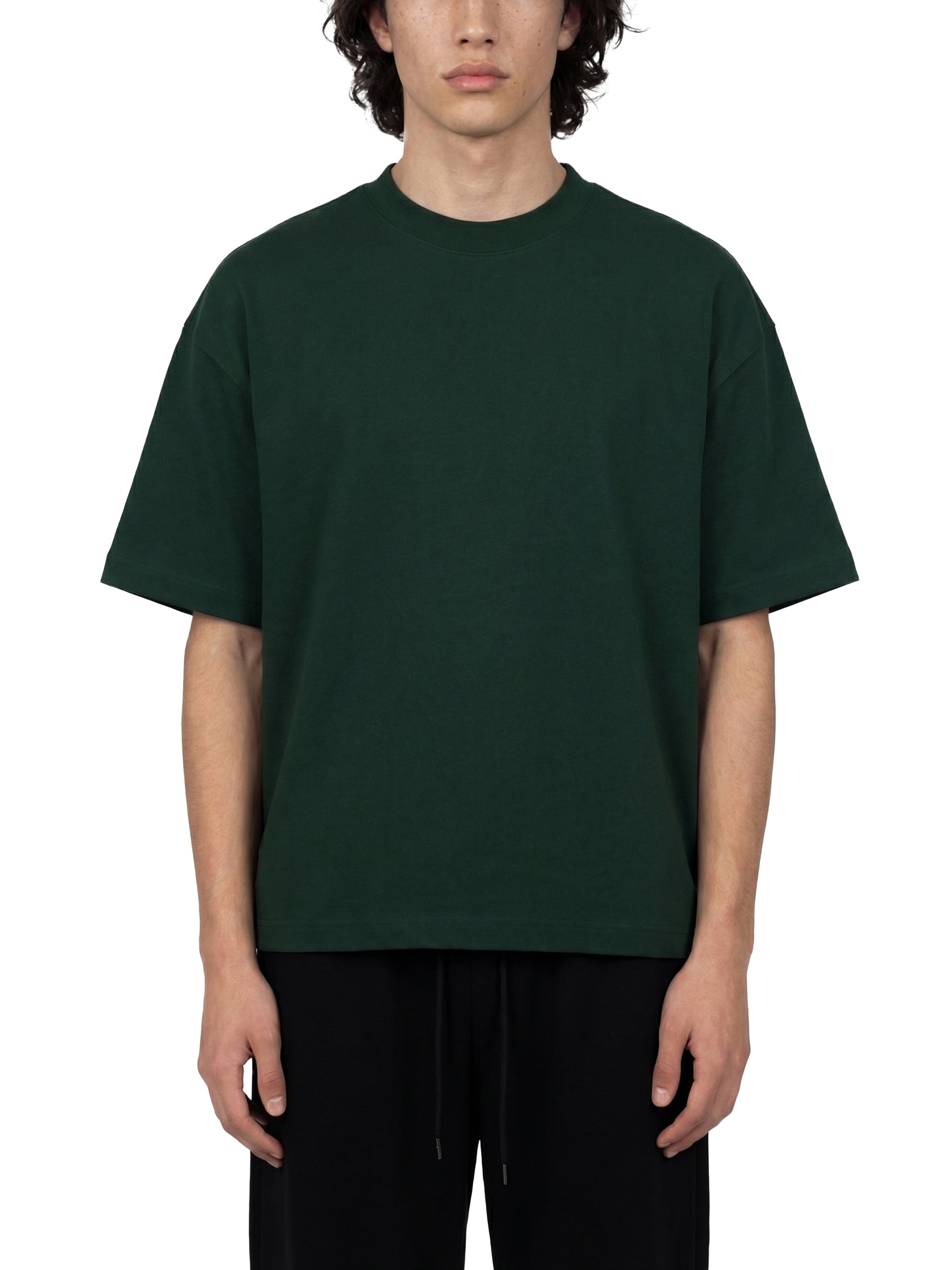 Swick Oversized Heavyweight Boxy T-Shirt Cream Logo