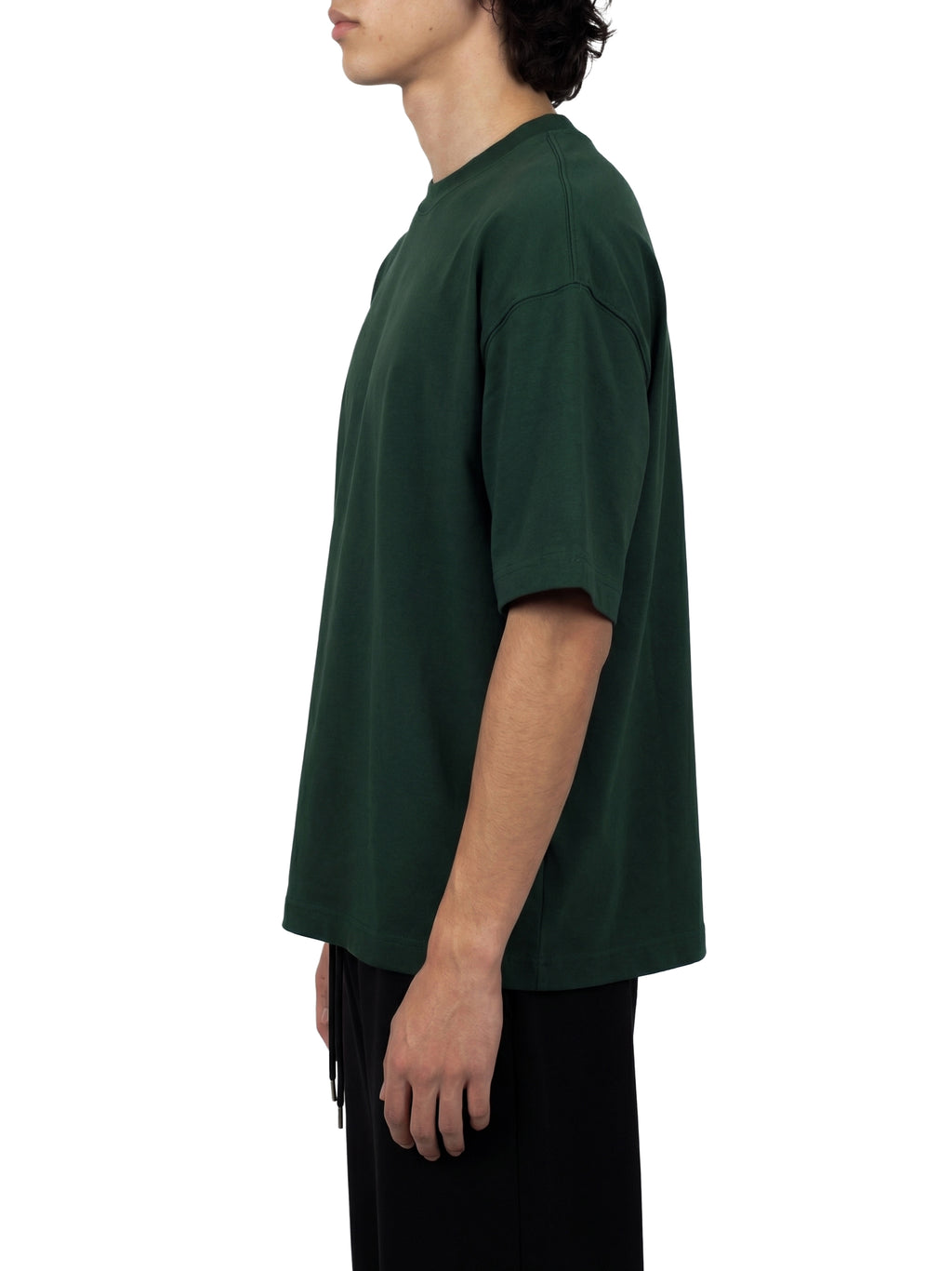 Swick Oversized Heavyweight Boxy T-Shirt Cream Logo