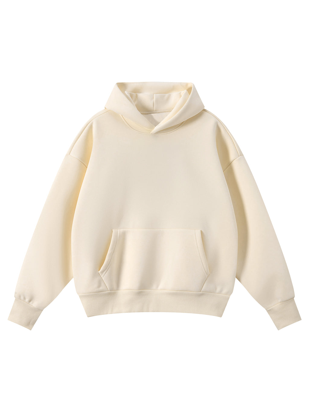 Swick Heavyweight Fleece Hoodie White Logo
