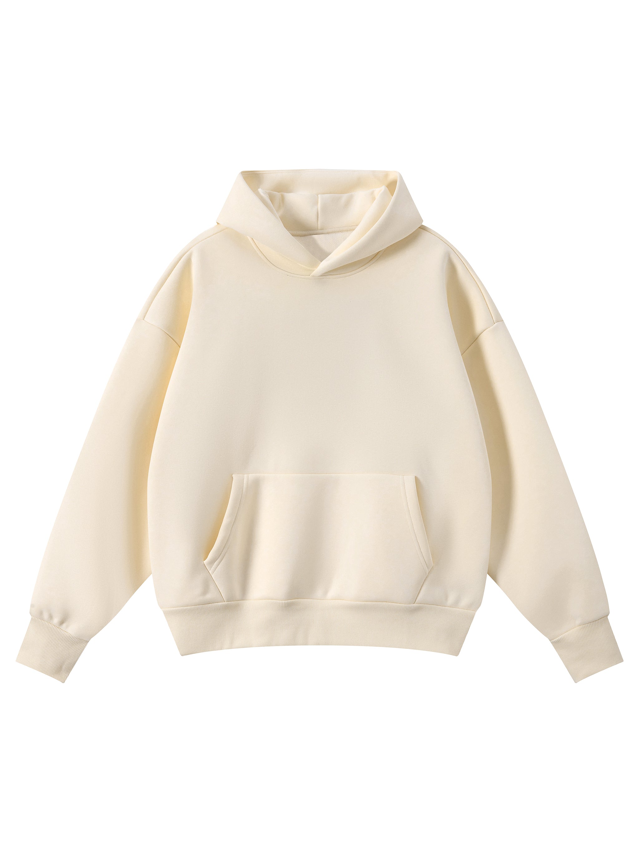 Swick Heavyweight Fleece Hoodie White Logo