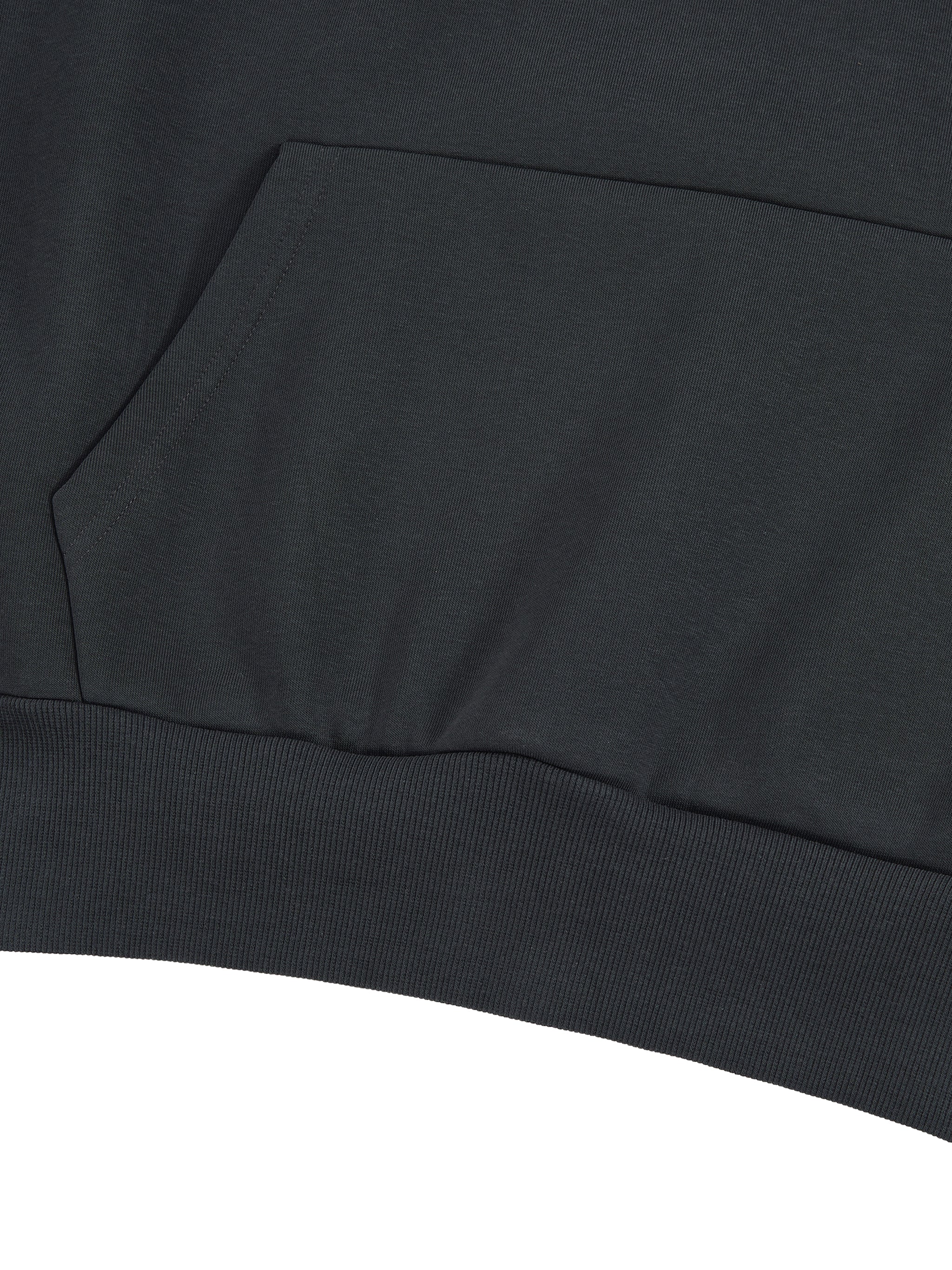 Swick Heavyweight Fleece Hoodie White Logo
