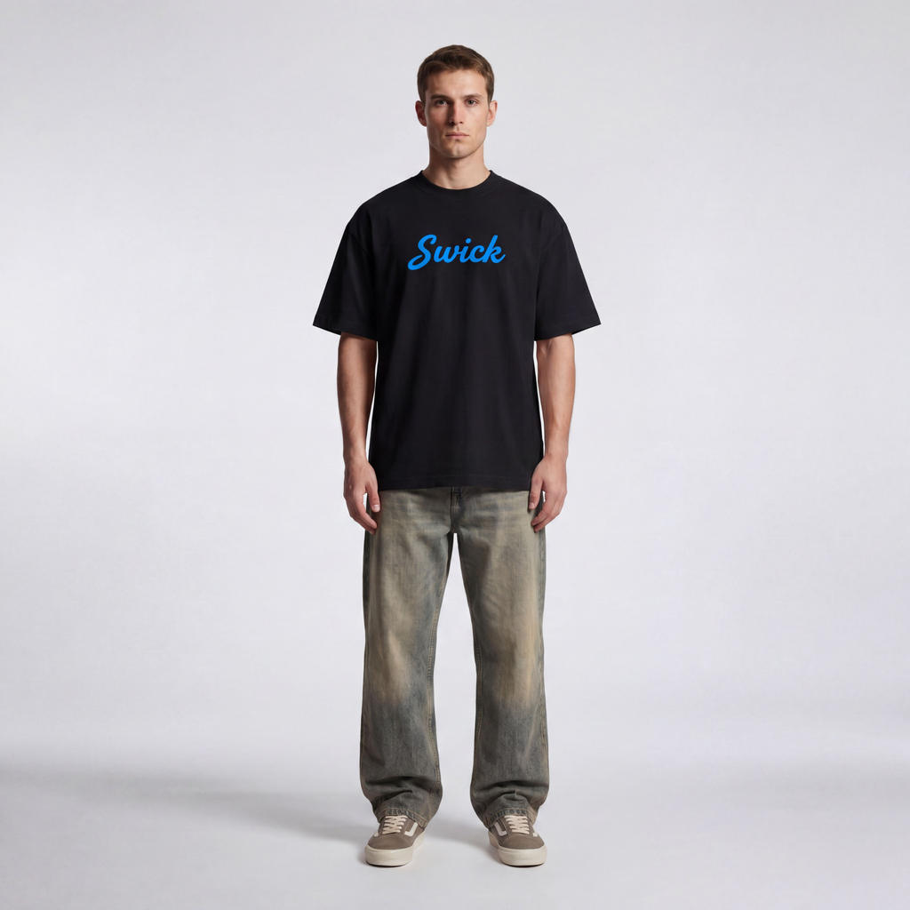 Sorona Quick-Dry Cooling Swick Tee Electric Blue Logo