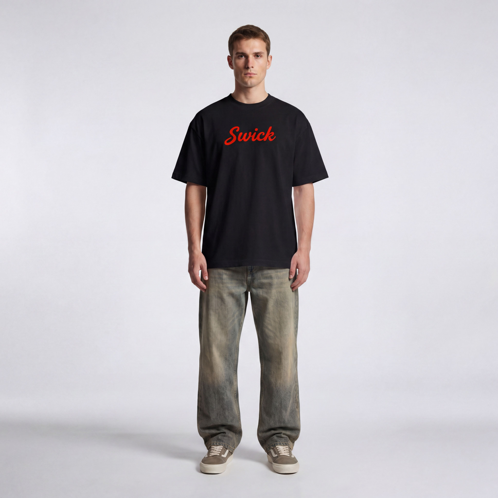 Sorona Quick-Dry Cooling Swick Tee Electric Red Logo
