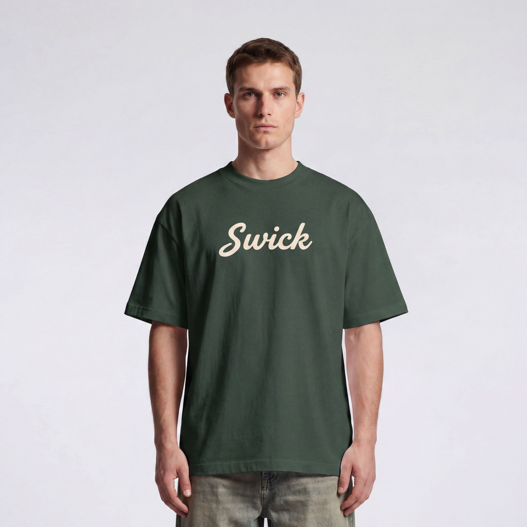 Sorona Quick-Dry Cooling Swick Tee Cream Logo