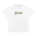 Sorona Quick-Dry Cooling Swick Tee Olive Green Logo