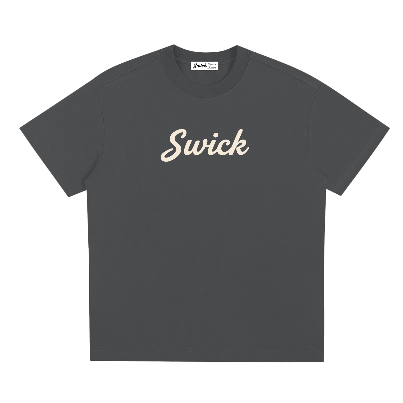 Sorona Quick-Dry Cooling Swick Tee Cream Logo