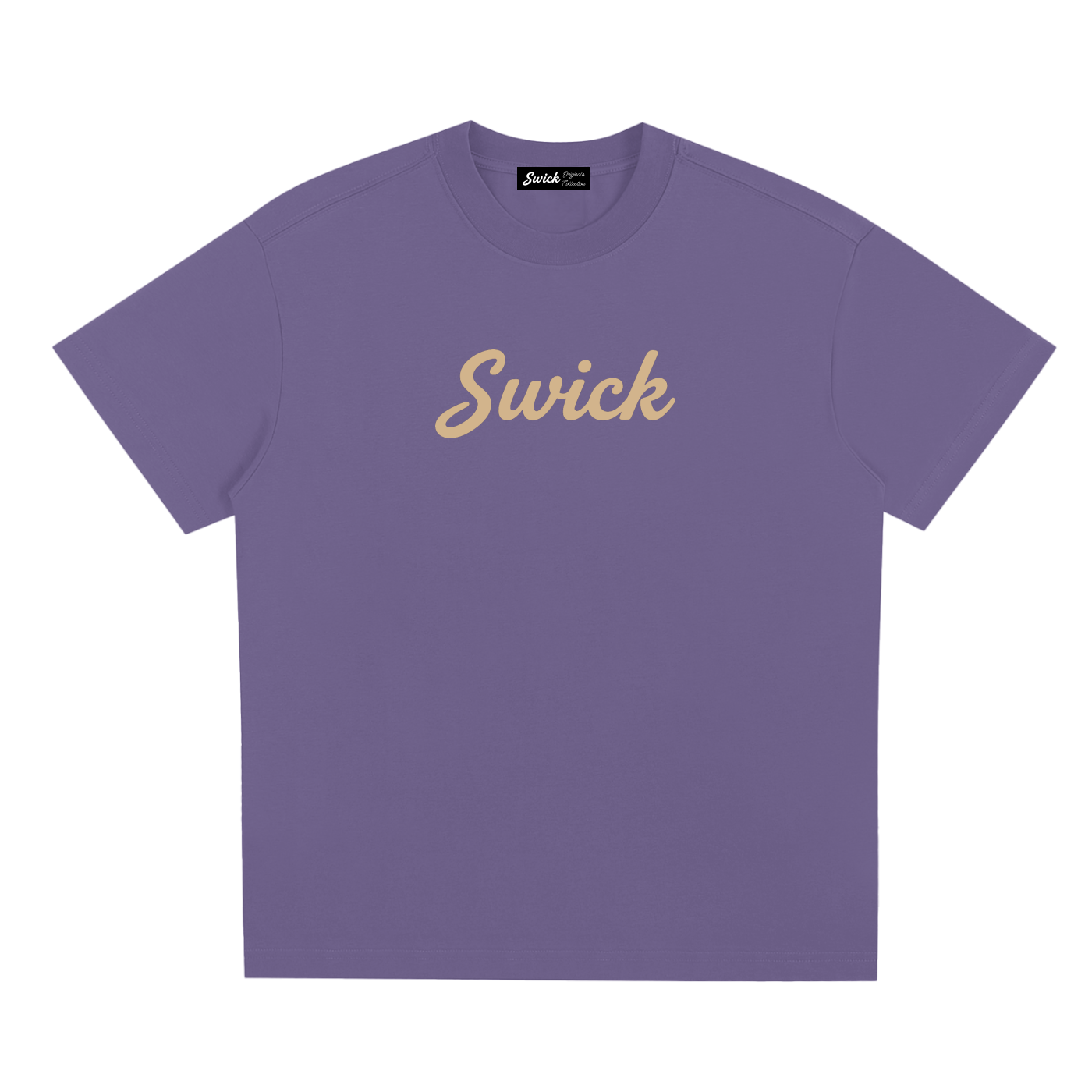 Sorona Quick-Dry Cooling Swick Tee Tan Logo