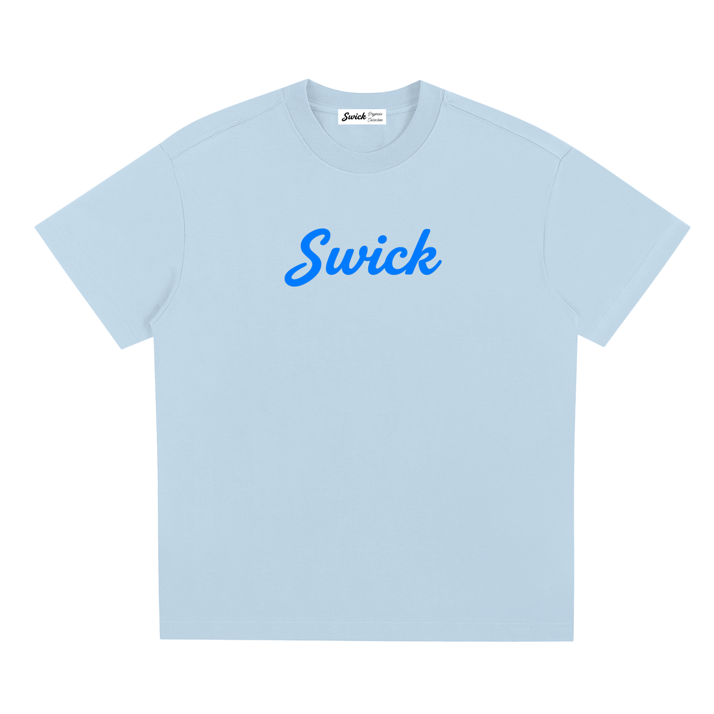 Sorona Quick-Dry Cooling Swick Tee Electric Blue Logo