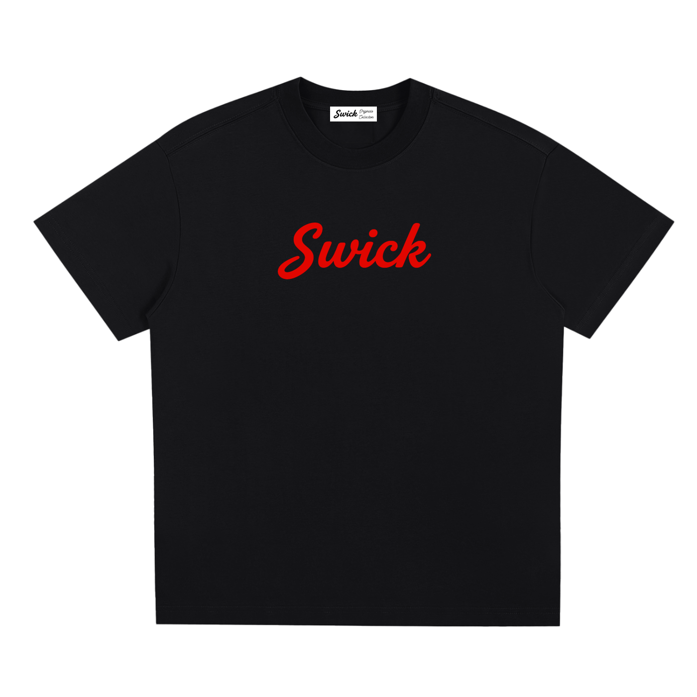 Sorona Quick-Dry Cooling Swick Tee Electric Red Logo