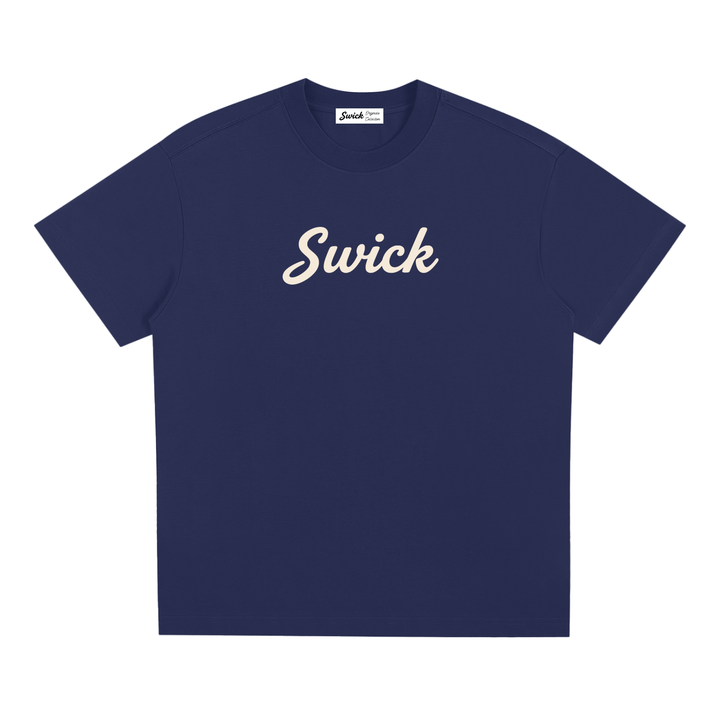 Sorona Quick-Dry Cooling Swick Tee Cream Logo